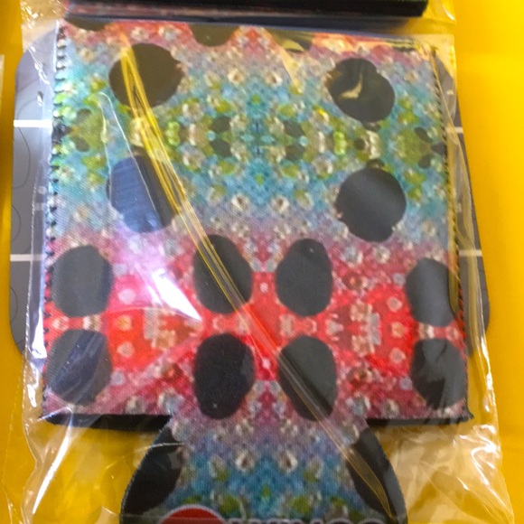 COOZIE 3pk CAN COOLER fish skin print neoprene NEW KOOZIE soda pop beer holder - Picture 3 of 6